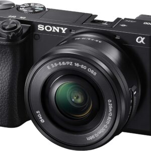 Sony Alpha ILCE 6100L 24.2 MP Mirrorless Digital SLR Camera with 16-50 mm